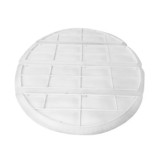 PP Mist Eliminator Plastic Wire Mesh Pad Demister for Gas Liquid Separation
